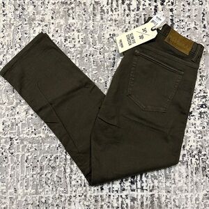 Todd Snyder Men’s Slim Stretch 5 Pocket Jeans 34/30 Surplus Olive